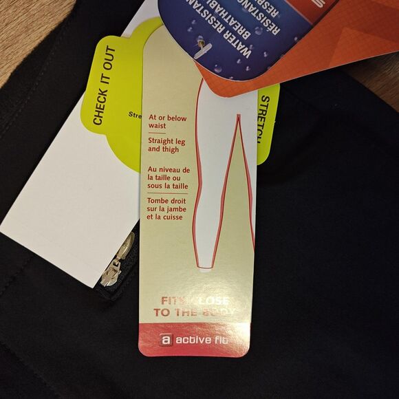 Columbia Softshell Pants Womens Medium Black Water Resistant Stretch SL8243 - Picture 6 of 14